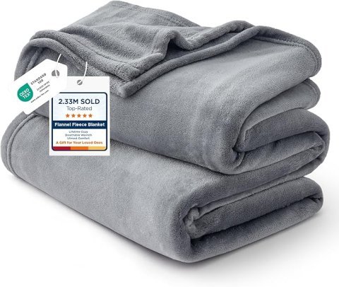Buy Bedsure GentleSoft Fleece Queen Size Blanket Online | Soft Warm Cozy Blanket for Bed, Camping & Travel