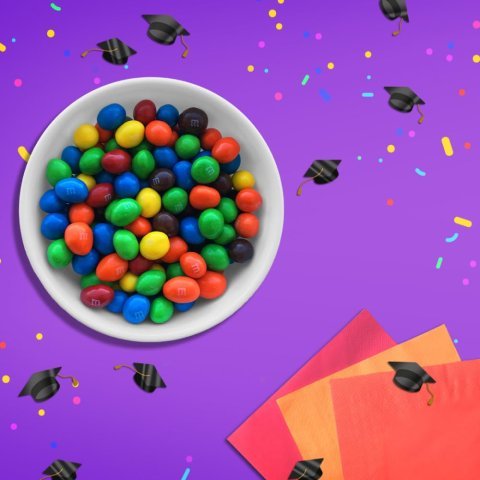 Buy M&M'S Peanut Milk Chocolate Candy Party Size Online | Resealable 38 oz Bulk Chocolate Candy Bag