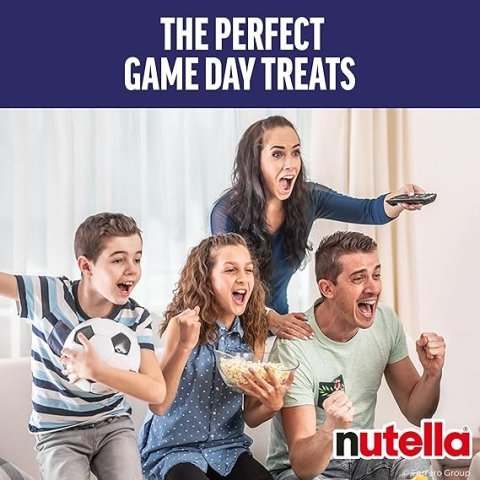Buy Nutella Biscuits Cookies Filled with Nutella Hazelnut Spread Online | Crispy Italian Snack Cookies 9.7 oz