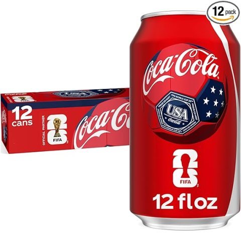 Buy Coca-Cola Classic Cola Soda 12 Pack Online | 12 fl oz Fridge Pack Soft Drink Cans
