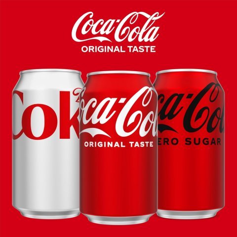 Buy Coca-Cola Classic Cola Soda 12 Pack Online | 12 fl oz Fridge Pack Soft Drink Cans