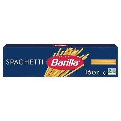 Buy Barilla Spaghetti Pasta Online | Non-GMO Durum Wheat Semolina Pasta 16 oz Box