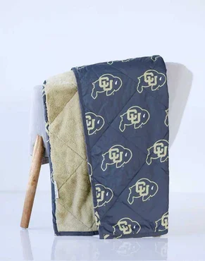 Buy Colorado Buffaloes Hooded Stadium Everywhere Blanket Online | Ultra Soft Wearable NCAA Hooded Blanket