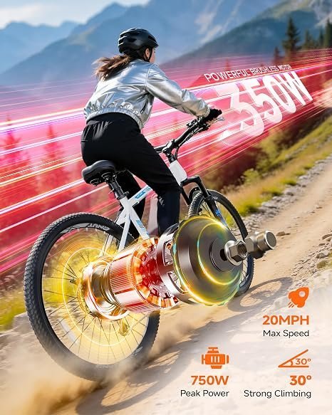 Buy Victor 26" Electric Mountain Bike for Adults Online | 1000W Peak Motor Lightweight E-Bike