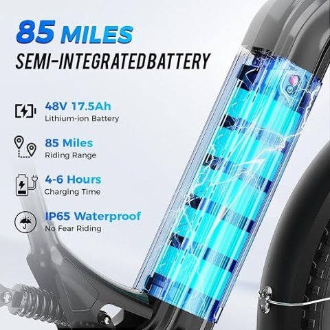 Buy Aipas M1 Pro Electric Bike Online | 1800W Peak Fat Tire Electric Mountain Bike for Adults