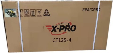 Buy X-PRO Blast 125cc ATV Online | Automatic 4-Wheeler with Reverse & All-Terrain Tires