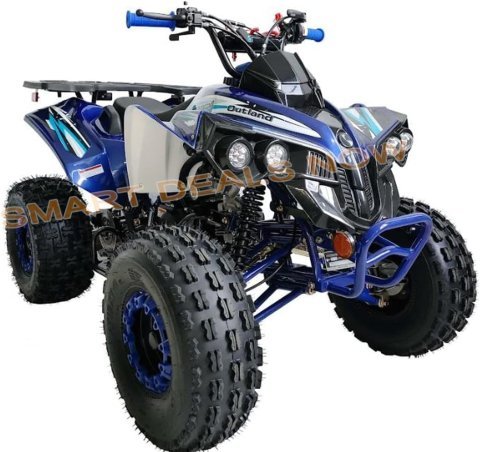 Buy HHH Upgraded 125cc Sports Quad ATV Online | Fully Automatic Youth Gas 4-Wheeler with Reverse