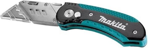 Buy Makita Quick Change Folding Utility Knife with 10 Blades Online | Heavy-Duty Folding Box Cutter