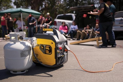 Buy Champion 4000-Watt Dual Fuel Portable Inverter Generator Online | RV Ready Quiet Generator with Gas & Propane