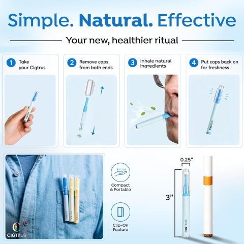 Buy Cigtrus Smokeless Inhaler Variety Pack Online | Natural Quit Smoking Aid with 4 Flavors