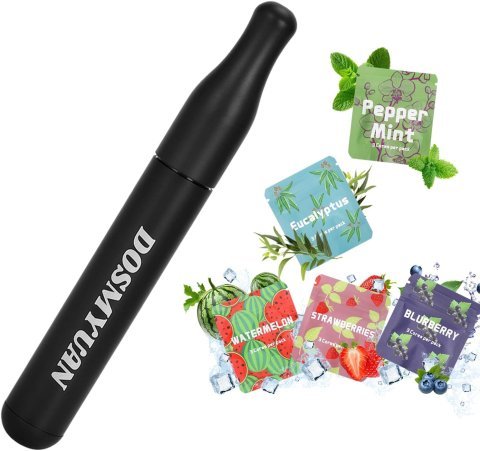 Buy Nicotine-Free Quit Smoking Inhaler Online | Adjustable Smoking Cessation Aid with 5 Flavor Swaps
