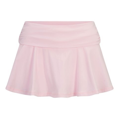 Buy Cotton Jersey Foldover Mini Skort Online | Comfortable Women's Casual Mini Skirt with Built-In Shorts