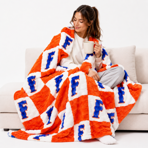 Ultra Soft Plush Team Throw Blanket for Fans