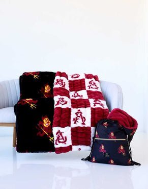 Buy Arizona State Sun Devils Hugs Blanket Online | Ultra Soft NCAA Fleece Throw Blanket