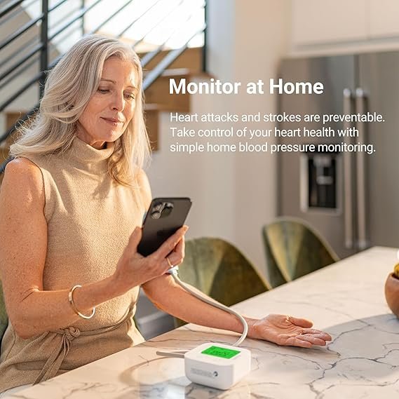 Buy iHealth Track Smart Upper Arm Blood Pressure Monitor Online | Bluetooth Blood Pressure Machine with Wide Range Cuff