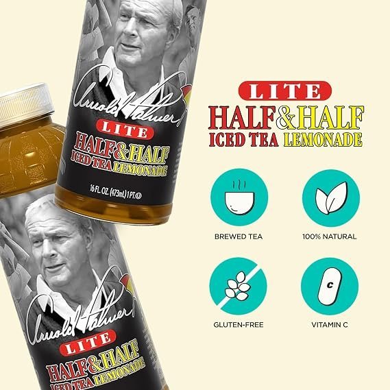 Buy AriZona Arnold Palmer Half & Half 16 fl oz 12 Pack Online | Iced Tea & Lemonade Beverage