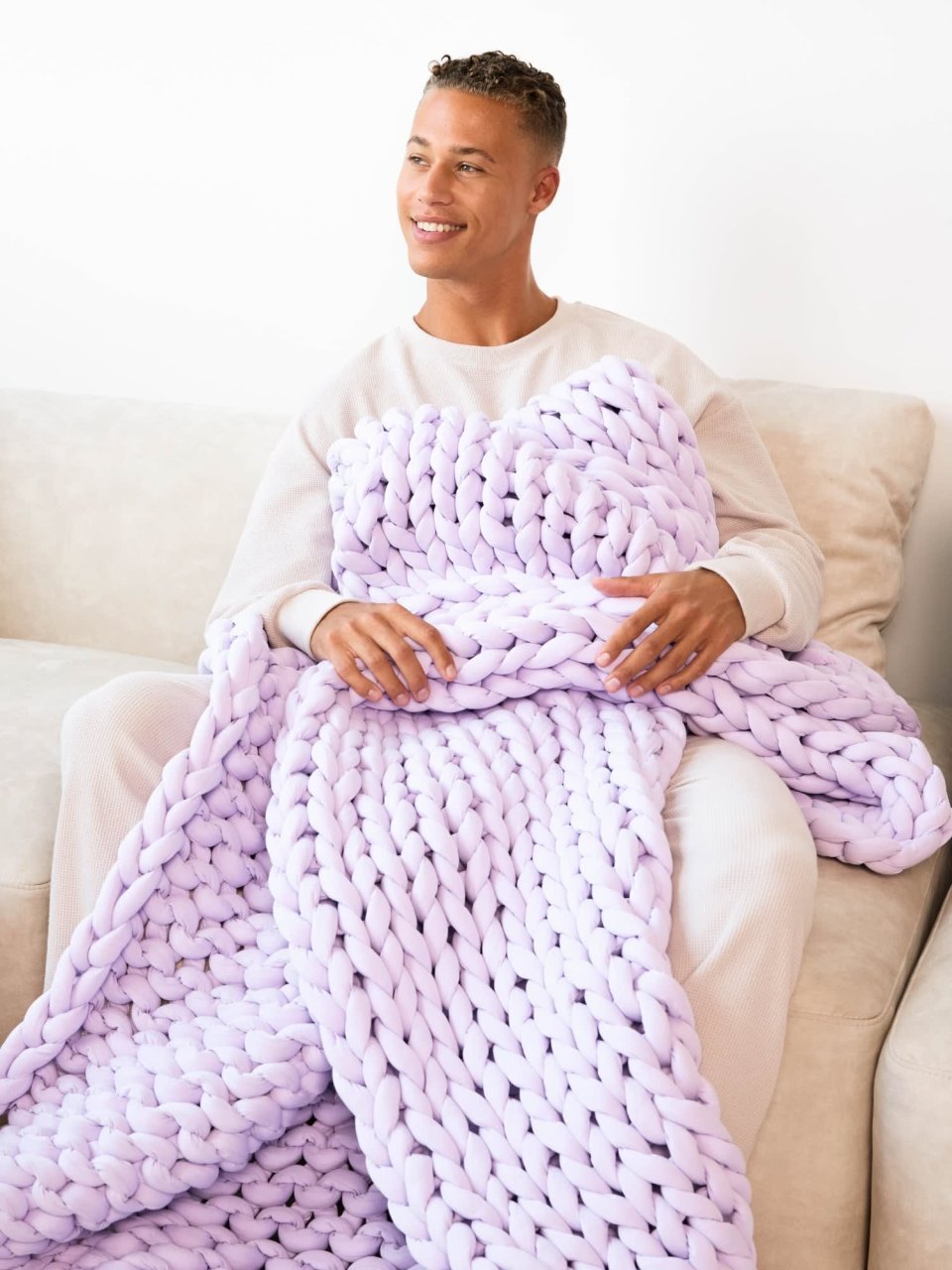 Buy CuddleCloud Weighted Blanket Online | Premium Weighted Blanket for Deep Sleep & Relaxation