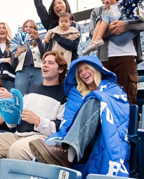 Buy BYU Cougars Hooded Stadium Everywhere Blanket Online | Ultra Soft Wearable NCAA Hooded Blanket