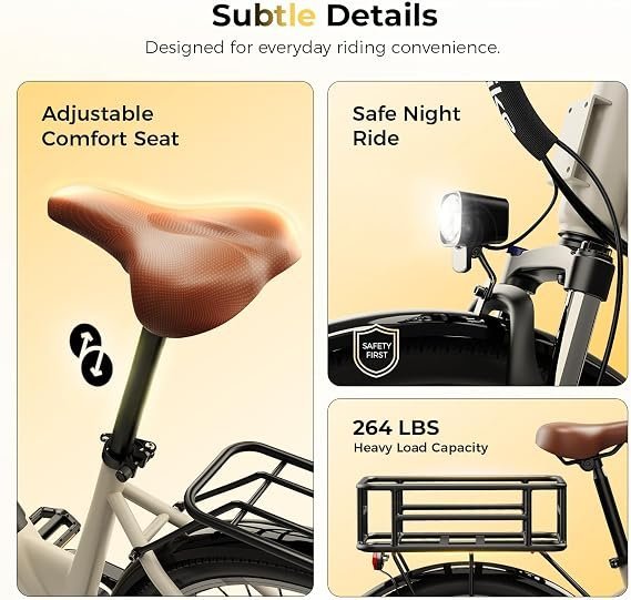Buy Heybike Cityscape 2.0 Electric Bike for Adults Online | 1200W Peak Commuter E-Bike with Removable Battery