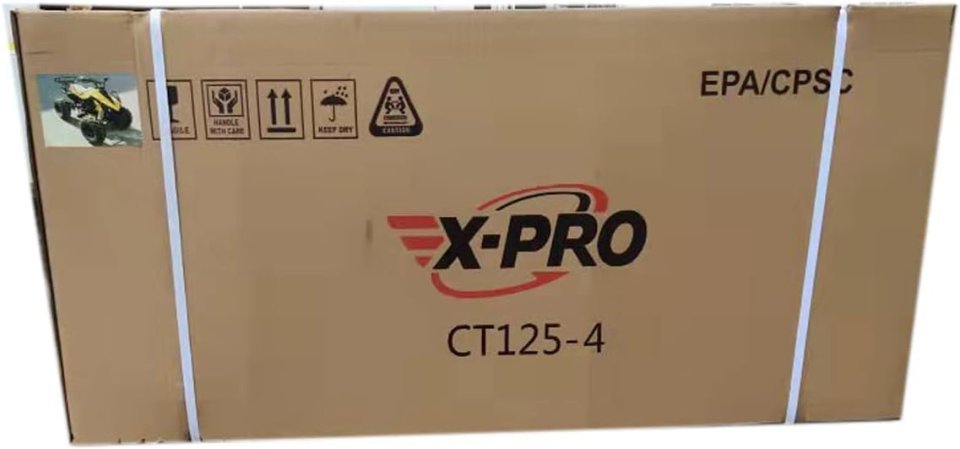 Buy X-PRO Blast 125cc ATV Online | Automatic 4-Wheeler with Reverse & All-Terrain Tires