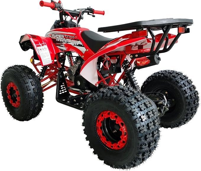 Buy HHH Upgraded 125cc Sports Quad ATV Online | Fully Automatic Gas 4-Wheeler with Reverse