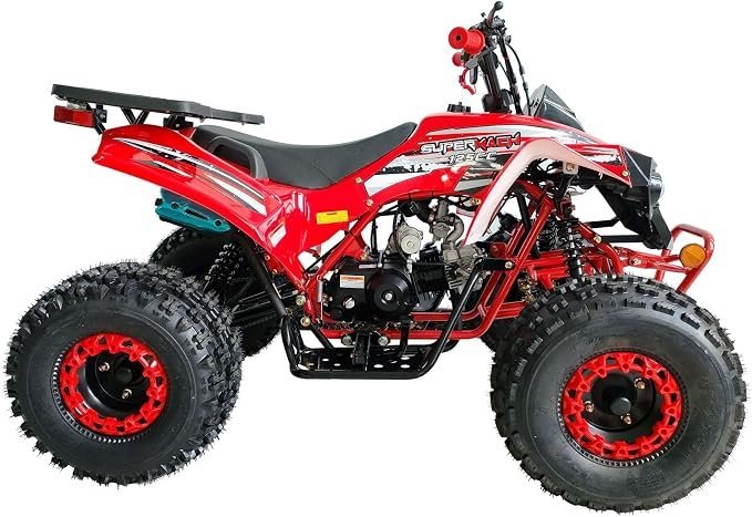 Buy HHH Upgraded 125cc Sports Quad ATV Online | Fully Automatic Gas 4-Wheeler with Reverse