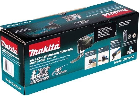 Buy Makita XMT03Z 18V LXT Cordless Multi-Tool Online | Lithium-Ion Oscillating Multi-Tool (Tool Only)