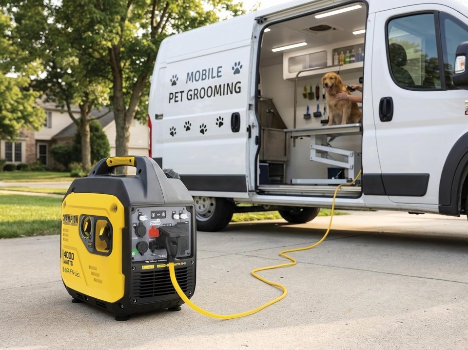 Buy Champion 4000-Watt Dual Fuel Portable Inverter Generator Online | RV Ready Quiet Generator with Gas & Propane
