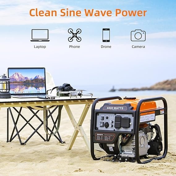 Buy Oxseryn 4400-Watt Portable Inverter Generator Online | Gas Powered Quiet RV-Ready Generator