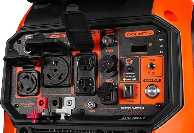 Buy WEN 6800-Watt Dual Fuel RV-Ready Electric Start Portable Inverter Generator Online | Quiet Generator with CO Watchdog