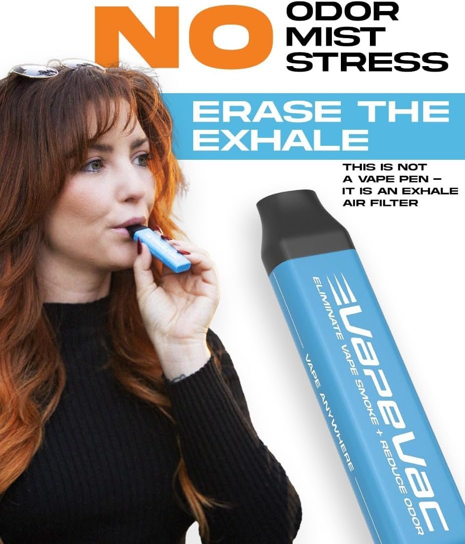 Buy VapeVac Pocket-Sized Personal Air Filter 6-Pack Online | Portable Odor Reduction Filter
