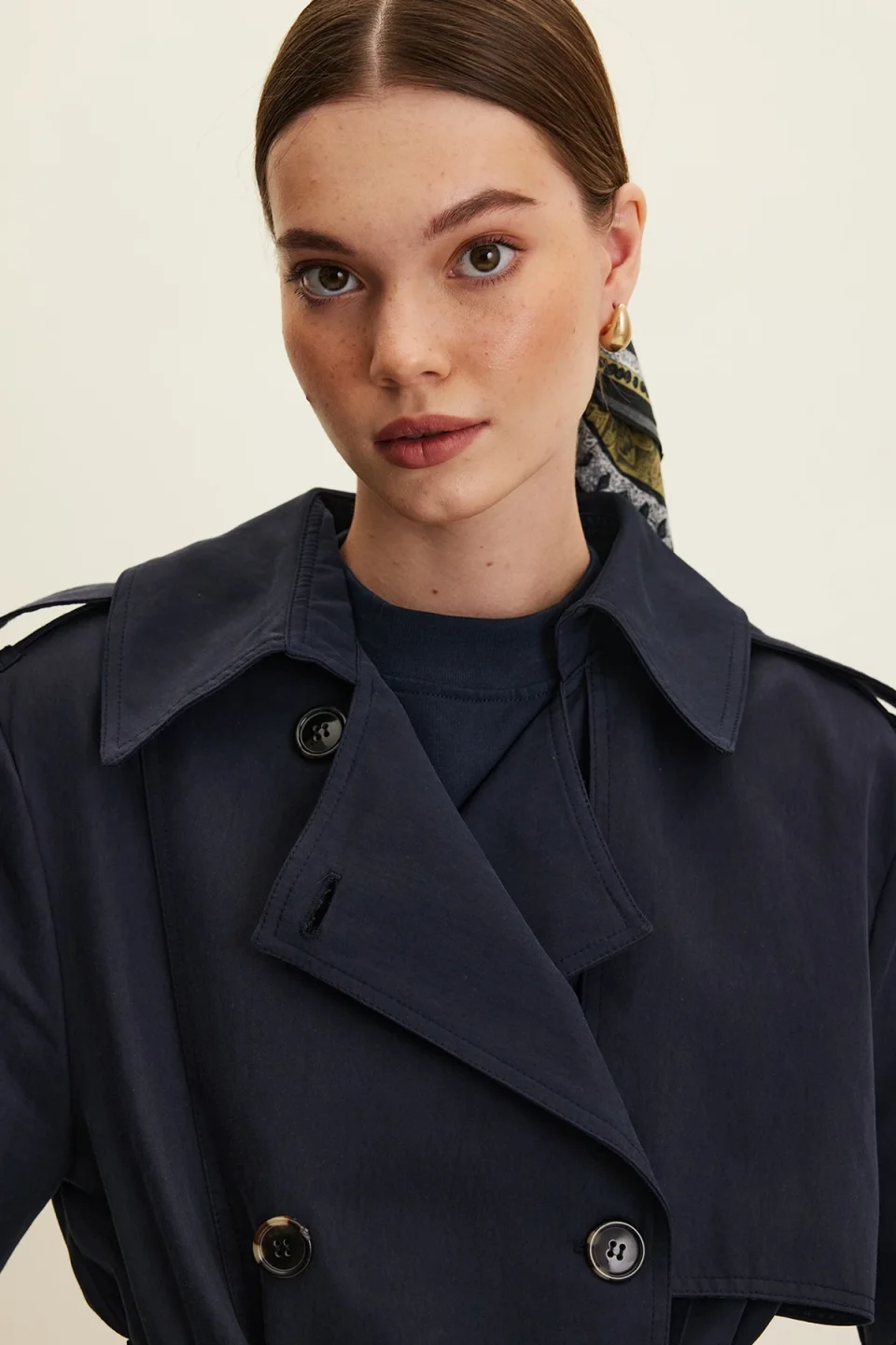 Buy Quince Mac Coat | Timeless Minimalist Women's Trench Coat for Elegant Everyday Style