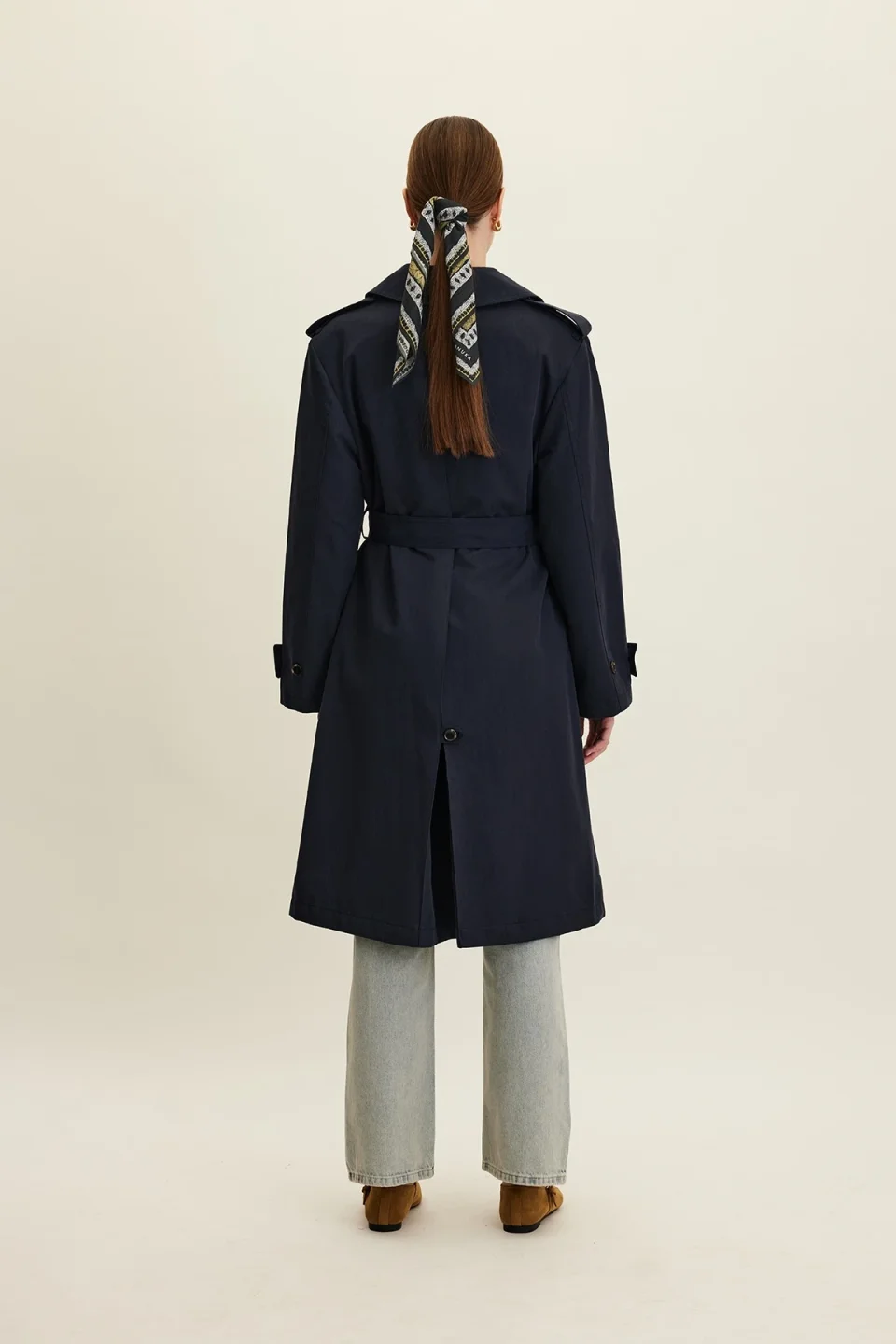 Buy Quince Mac Coat | Timeless Minimalist Women's Trench Coat for Elegant Everyday Style