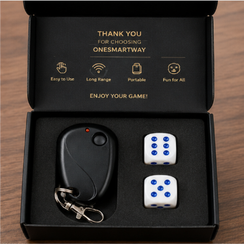 Dados de Controle Remoto para Jogos de Festa e Truques de Mágica