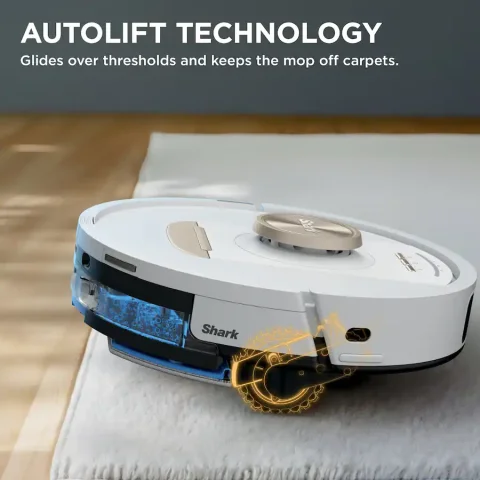 Aspirapolvere e Mop Robot Shark Stratos 2-in-1 con Base Autopulente NeverTouch