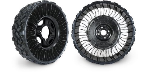 Michelin X Tweel Turf Pneumatico Radiale Senza Aria per Tagliaerba Zero-Turn