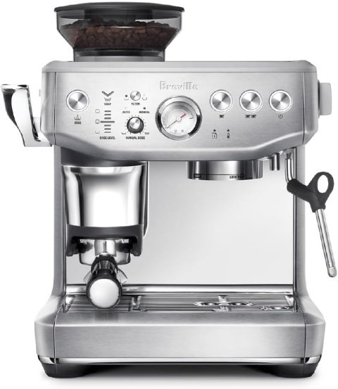 Máquina de Espresso Breville Barista Express | Semi-Automática con Molinillo Integrado