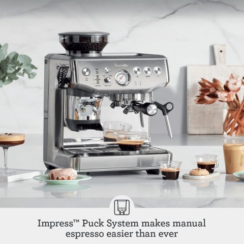 Machine à Espresso Breville Barista Express | Semi-Automatique avec Moulin Intégré