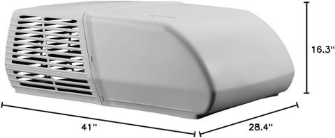 Climatiseur de camping-car Coleman Mach 3 Plus 13 500 BTU – Refroidissement silencieux et efficace pour remorques de voyage et camping-cars