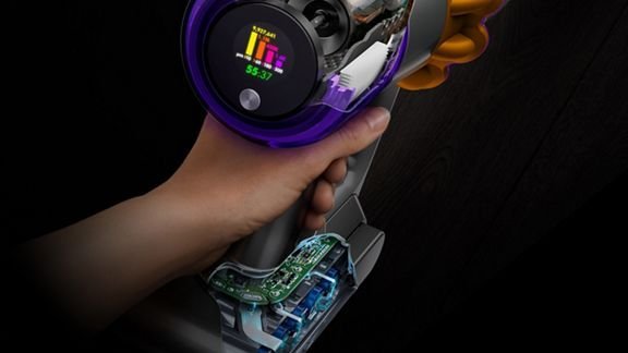 Dyson V15 Detect Absolute + Auto-Reinigungsset Akku-Staubsauger